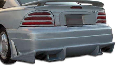 1994-1998 Ford Mustang Bomber Rear Bumper Cover, Fiberglass - view 1