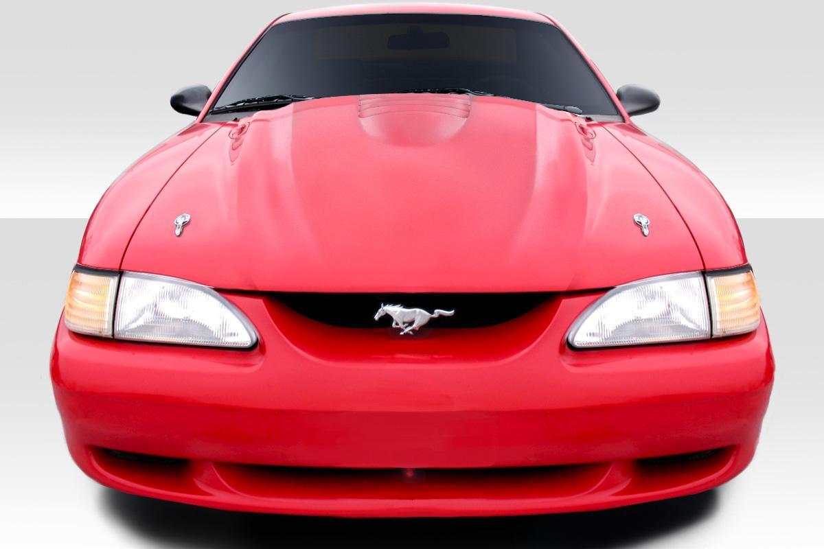 1994-1998 Ford Mustang Cobra R Hood, Fiberglass - view 1