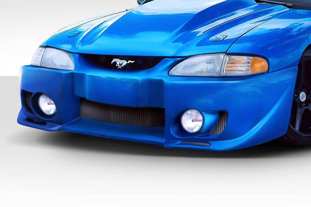 1994-1998 Ford Mustang Evo 5 Front Bumper Cover, Fiberglass - view 2