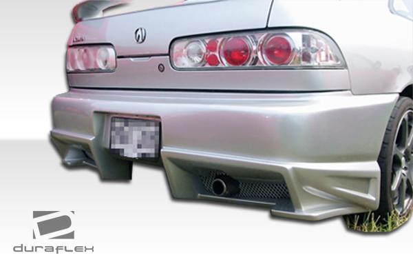 1994-2001 Acura Integra 2DR Bomber Rear Bumper Cover, Fiberglass - view 2