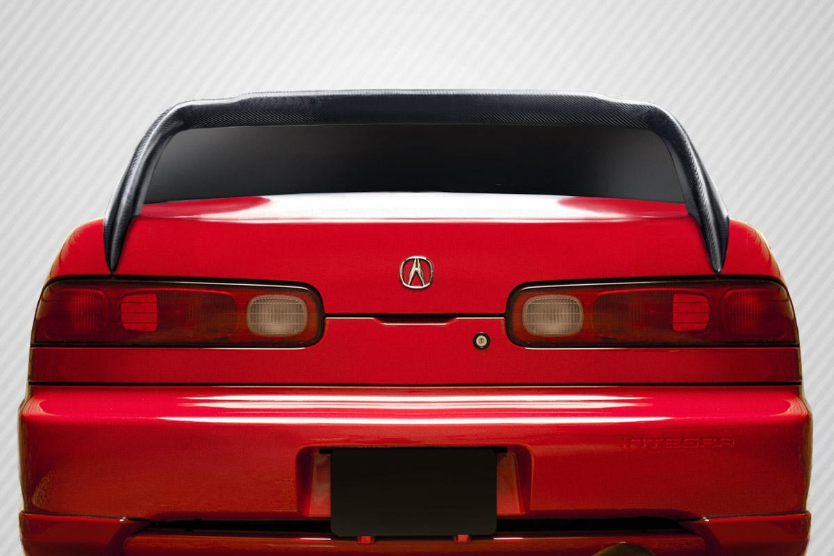 1994-2001 Acura Integra Type M V1 Rear Wing Spoiler, Carbon Fiber - view 1