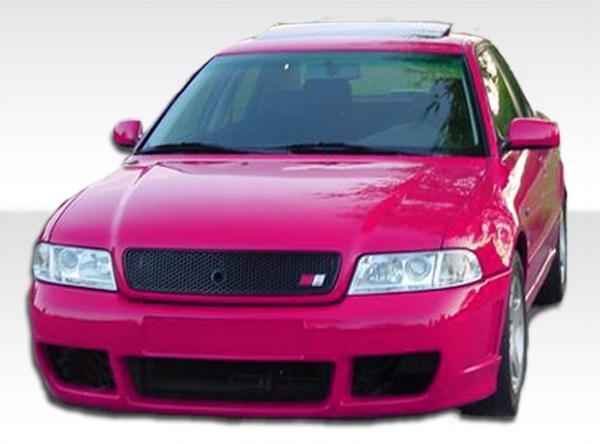1996-2001 Audi A4 S4 B5 RS4 Front Bumper Cover, Fiberglass - view 1