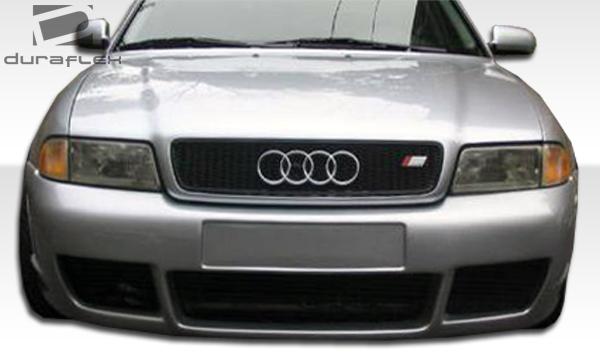 1996-2001 Audi A4 S4 B5 RS4 Front Bumper Cover, Fiberglass - view 3
