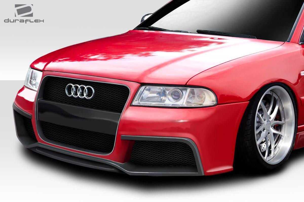 1996-2001 Audi A4 S4 B5 Version 1 Front Bumper, Fiberglass - view 2