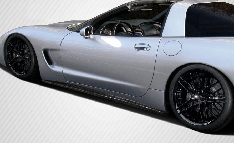 1997-2004 Chevrolet Corvette C5 AC Edition Side Skirts Rocker Panels - view 1