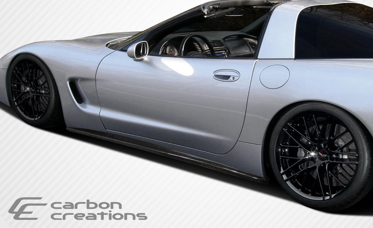 1997-2004 Chevrolet Corvette C5 AC Edition Side Skirts Rocker Panels - view 2