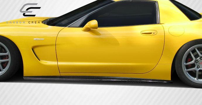 1997-2004 Chevrolet Corvette C5 AC Edition Side Skirts Rocker Panels - view 3