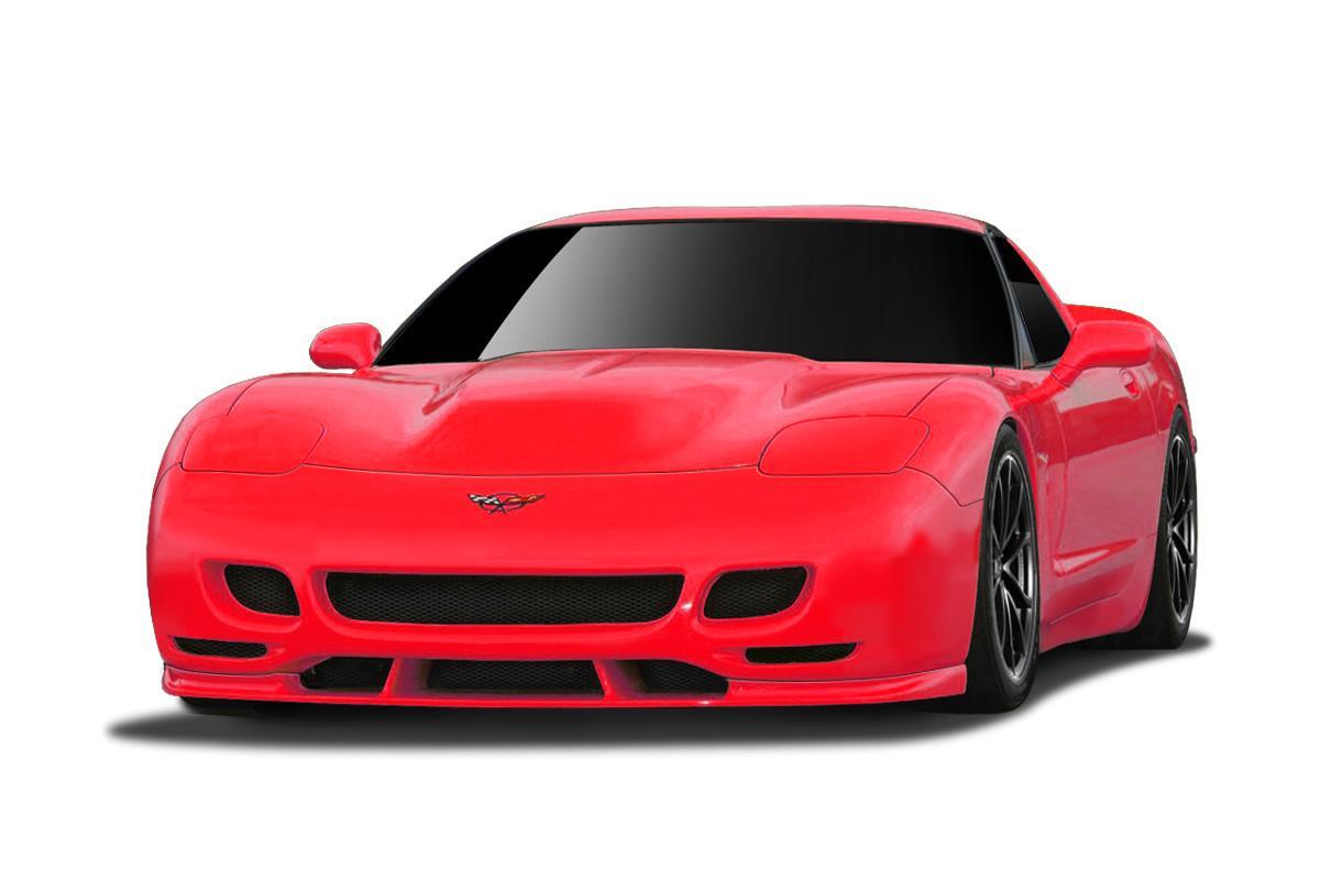 1997-2004 Chevrolet Corvette C5 TS Edition Front Bumper, Polyurethane - view 1