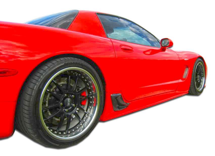 1997-2004 Chevrolet Corvette C5 AC Edition Side Skirts Rocker Panels - view 1