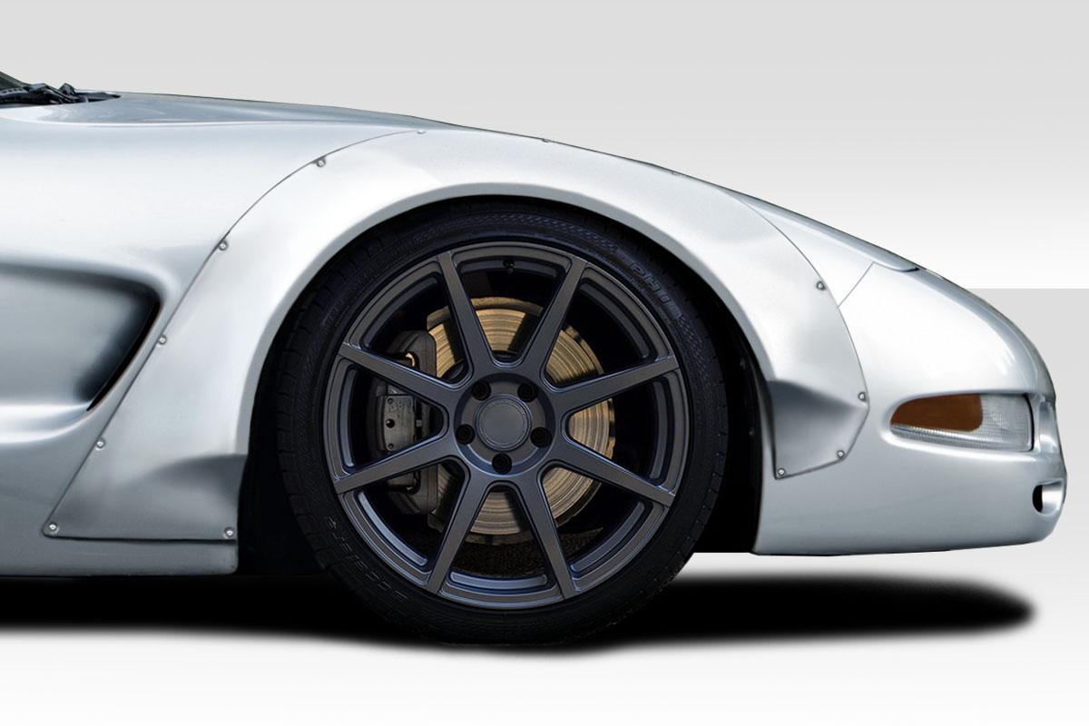 1997-2004 Chevrolet Corvette C5 Circuit Front Fender Flares - view 1