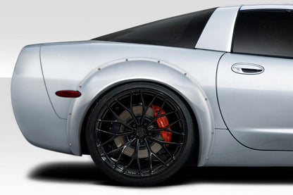 1997-2004 Chevrolet Corvette C5 LBR Rear Fender Flares, Fiberglass - view 1