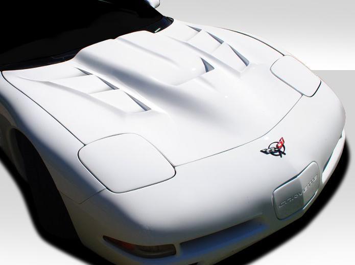 1997-2004 Chevrolet Corvette C5 ZR Edition 2 Hood, Fiberglass - view 1