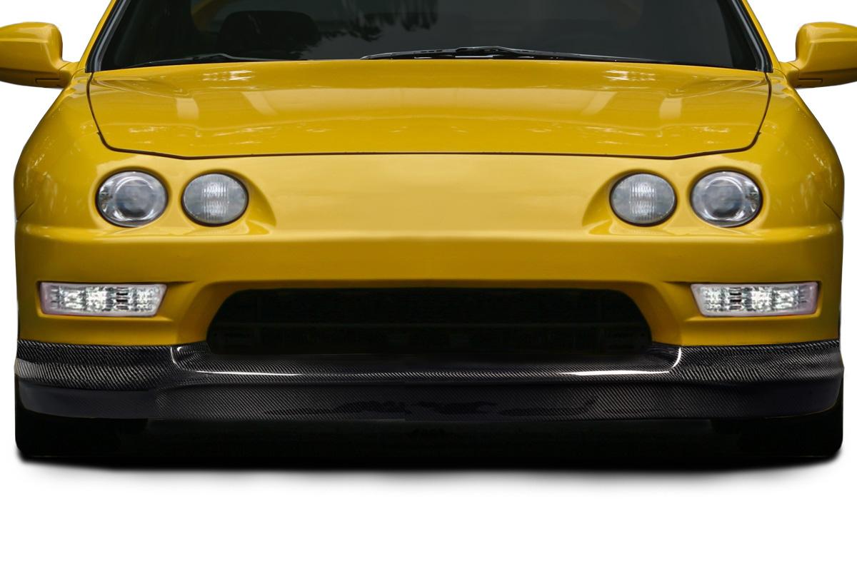 1998-2001 Acura Integra Monster Front Lip Spoiler, Carbon Fiber - view 1