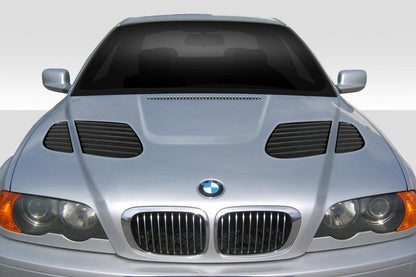 1999-2001 BMW 3 Series E46 4DR GTR Hood, Fiberglass - view 1