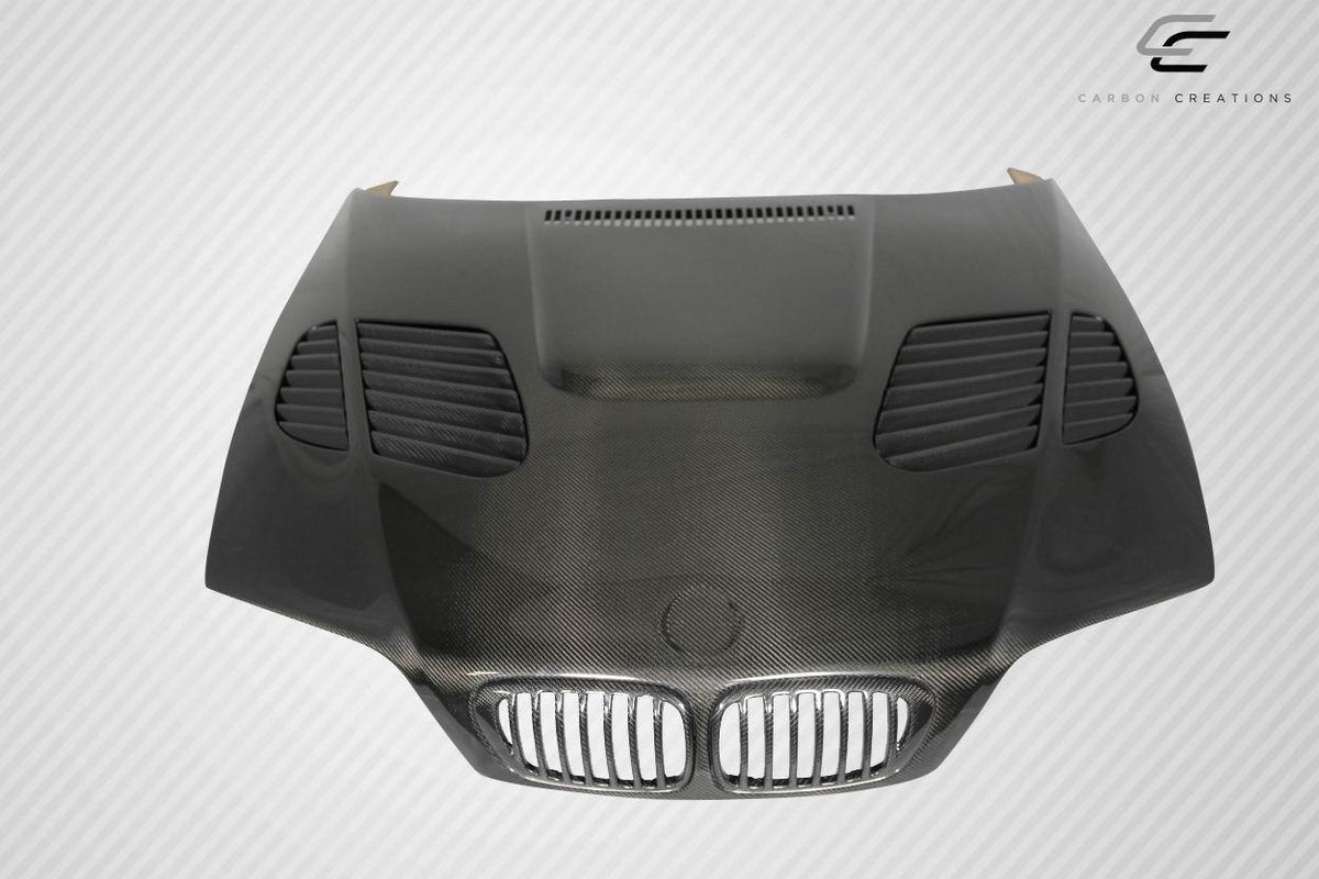 1999-2003 BMW 3 Series E46 2DR DriTech GTR Hood, Carbon Fiber - view 3