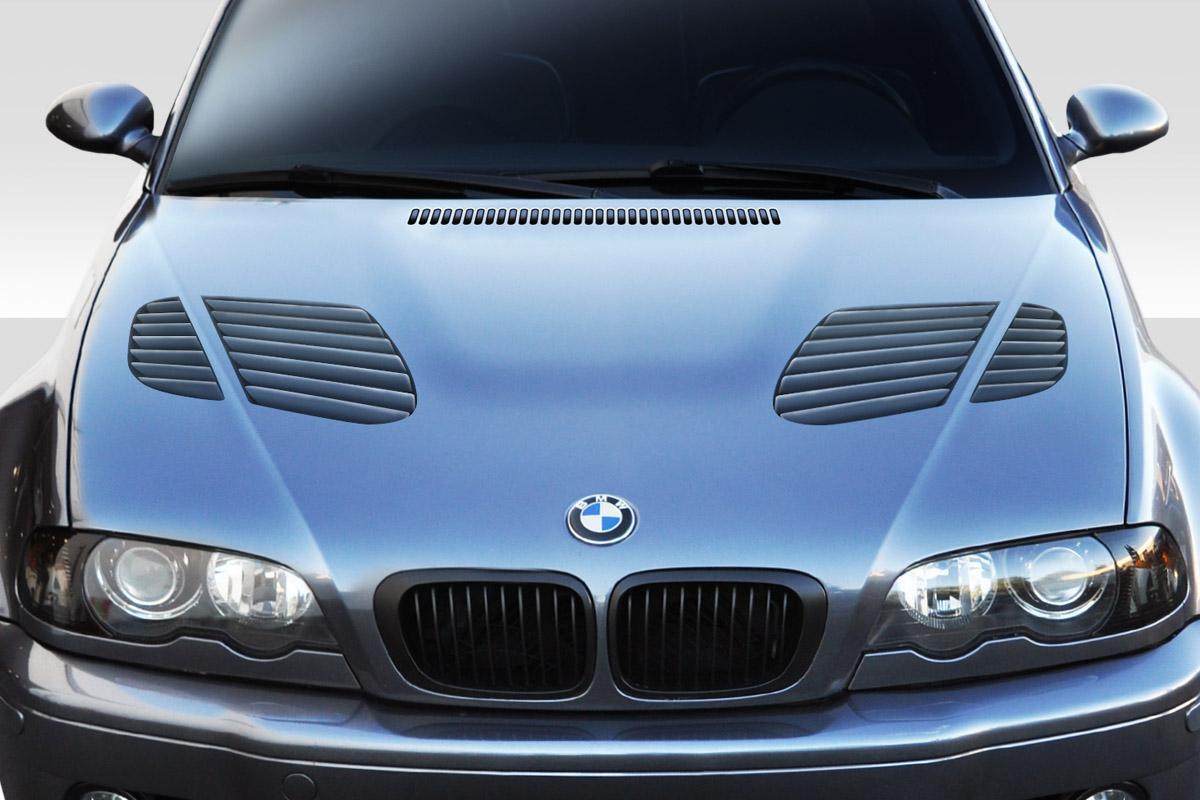 1999-2003 BMW 3 Series E46 2DR GTR Hood, Fiberglass - view 1