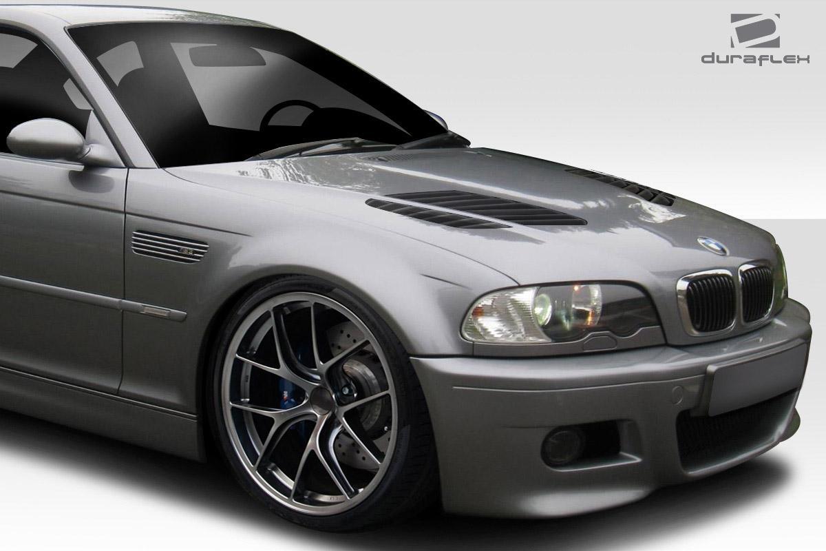 1999-2003 BMW 3 Series E46 2DR GTR Hood, Fiberglass - view 2