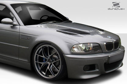 1999-2003 BMW 3 Series E46 2DR GTR Hood, Fiberglass - view 2