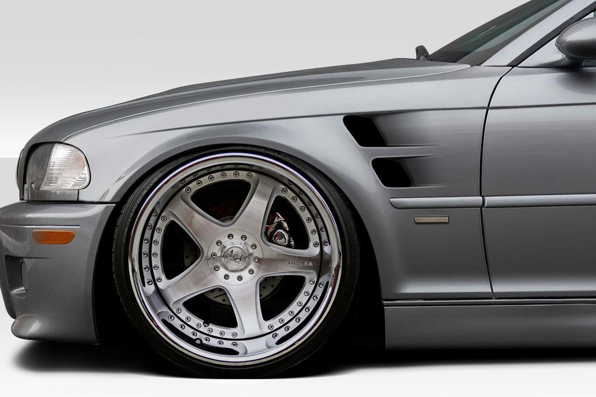 1999-2003 BMW 3 Series E46 4DR Sedan Savala Front Fenders, Fiberglass - view 1