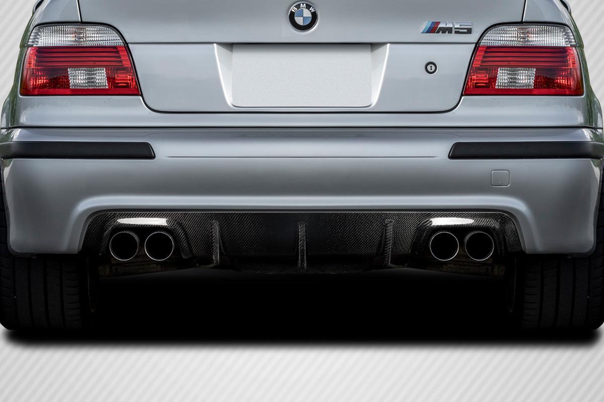 1999-2003 BMW M5 E39 S Line Rear Diffuser, Carbon Fiber - view 1