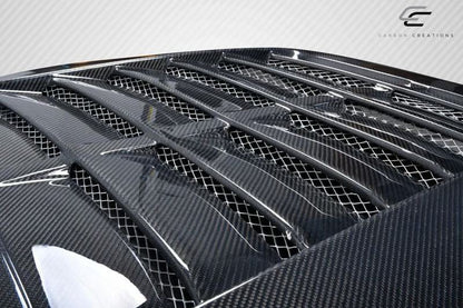 1999-2004 Ford Mustang GT500 V2 Hood, Carbon Fiber - view 6