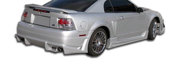 1999-2004 Ford Mustang Bomber Rear Bumper Cover, Fiberglass - view 1