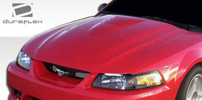 1999-2004 Ford Mustang Cobra R Hood, Fiberglass - view 3