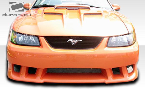 1999-2004 Ford Mustang Colt Front Bumper Cover, Fiberglass - view 3