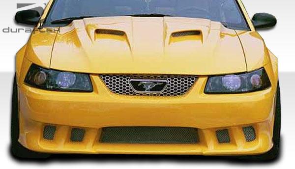 1999-2004 Ford Mustang Colt Front Bumper Cover, Fiberglass - view 6