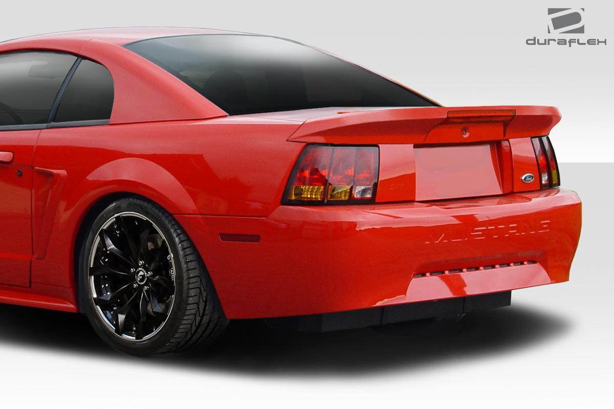 1999-2004 Ford Mustang Colt Rear Wing Spoiler, Fiberglass - view 2