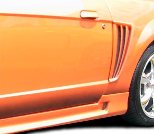 1999-2004 Ford Mustang Colt Side Scoop, Fiberglass - view 1
