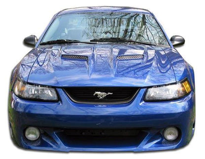 1999-2004 Ford Mustang CVX Front Bumper Cover, Fiberglass - view 1
