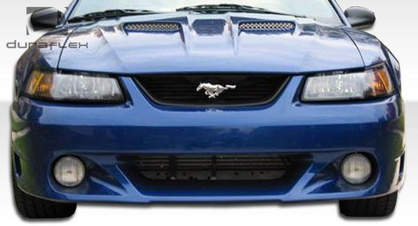 1999-2004 Ford Mustang CVX Front Bumper Cover, Fiberglass - view 2