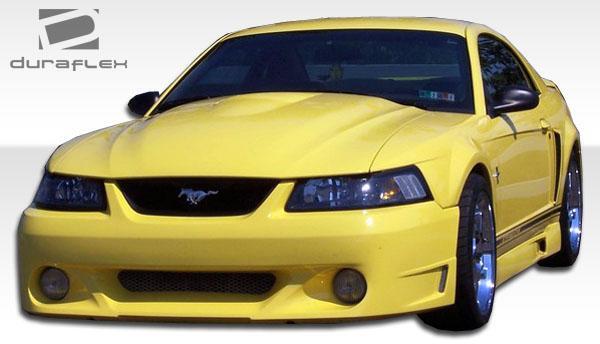 1999-2004 Ford Mustang CVX Side Skirts Rocker Panels, Fiberglass - view 3