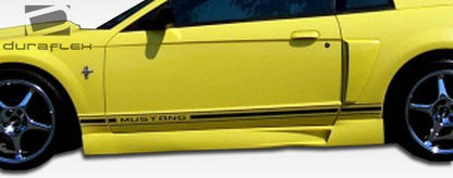 1999-2004 Ford Mustang CVX Side Skirts Rocker Panels, Fiberglass - view 7