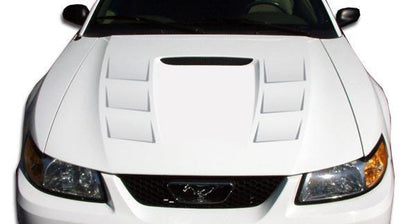 1999-2004 Ford Mustang Demon Hood, Fiberglass - view 1