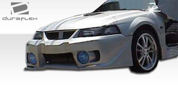 1999-2004 Ford Mustang Evo 5 Front Bumper Cover, Fiberglass - view 2