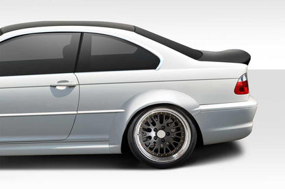 1999-2005 BMW 3 Series E46 2DR M3 Look Rear Fender Flares, Fiberglass - view 1