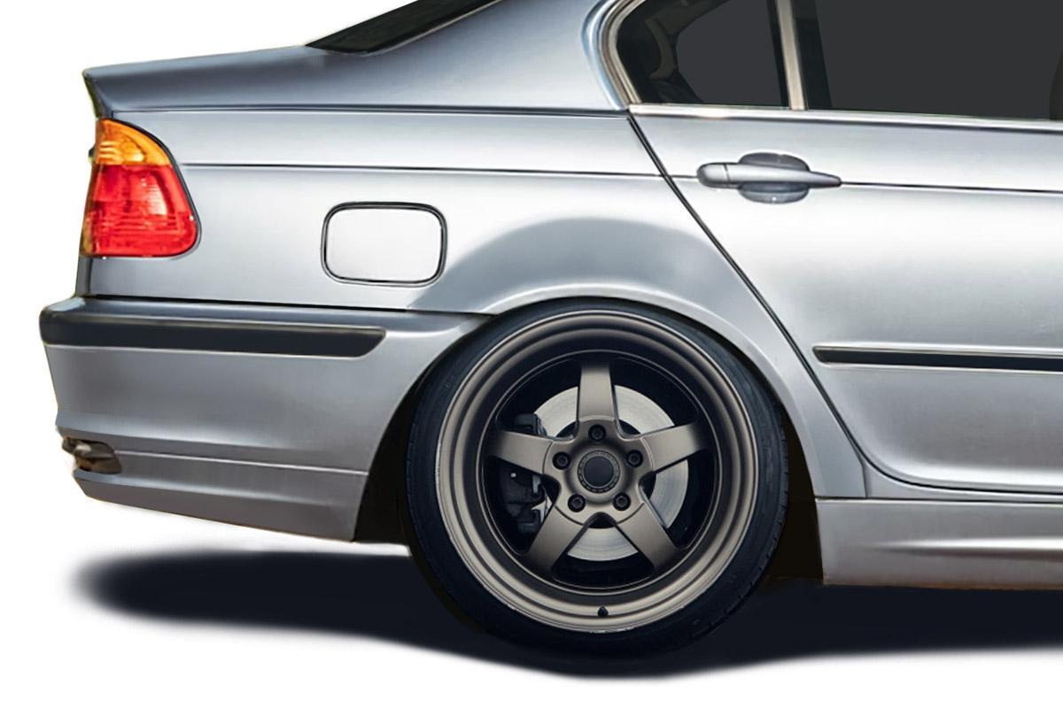 1999-2005 BMW 3 Series E46 4DR Alpine Speed Rear Fenders ( +30MM ) - view 1