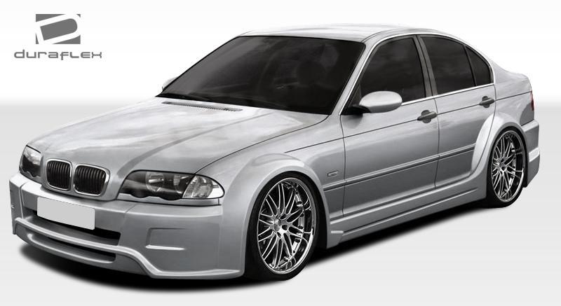 1999-2005 BMW 3 Series E46 4DR I-Design Wide Body Front Bumper Cover - view 3