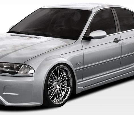 1999-2005 BMW 3 Series E46 4DR I-Design Wide Body Front Fender - view 1
