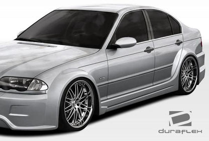 1999-2005 BMW 3 Series E46 4DR I-Design Wide Body Kit, Fiberglass - view 7