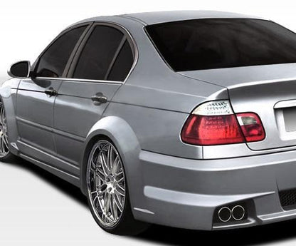 1999-2005 BMW 3 Series E46 4DR I-Design Wide Body Rear Fender Flares - view 1