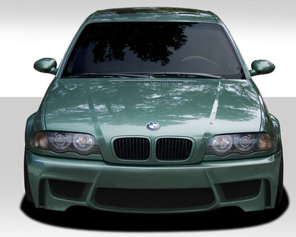 1999-2006 BMW 3 Series E46 1M Look Front Bumper Cover, Fiberglass - view 1