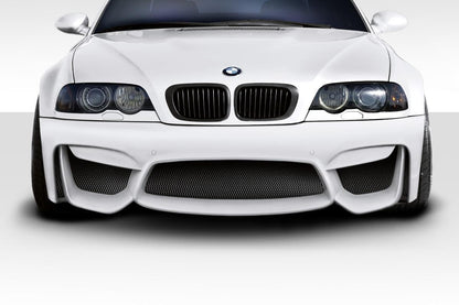 1999-2006 BMW 3 Series E46 M4 Look Front Bumper, Fiberglass - view 1