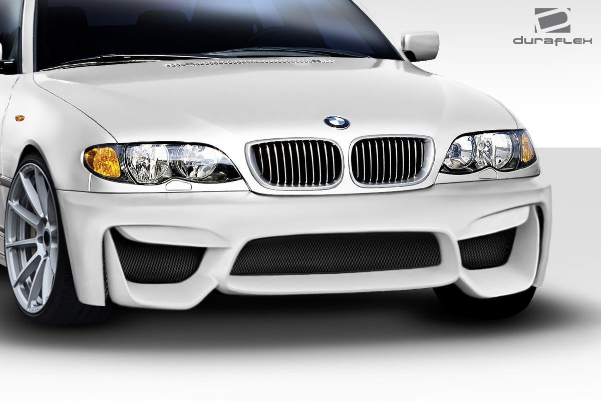 1999-2006 BMW 3 Series E46 M4 Look Front Bumper, Fiberglass - view 2
