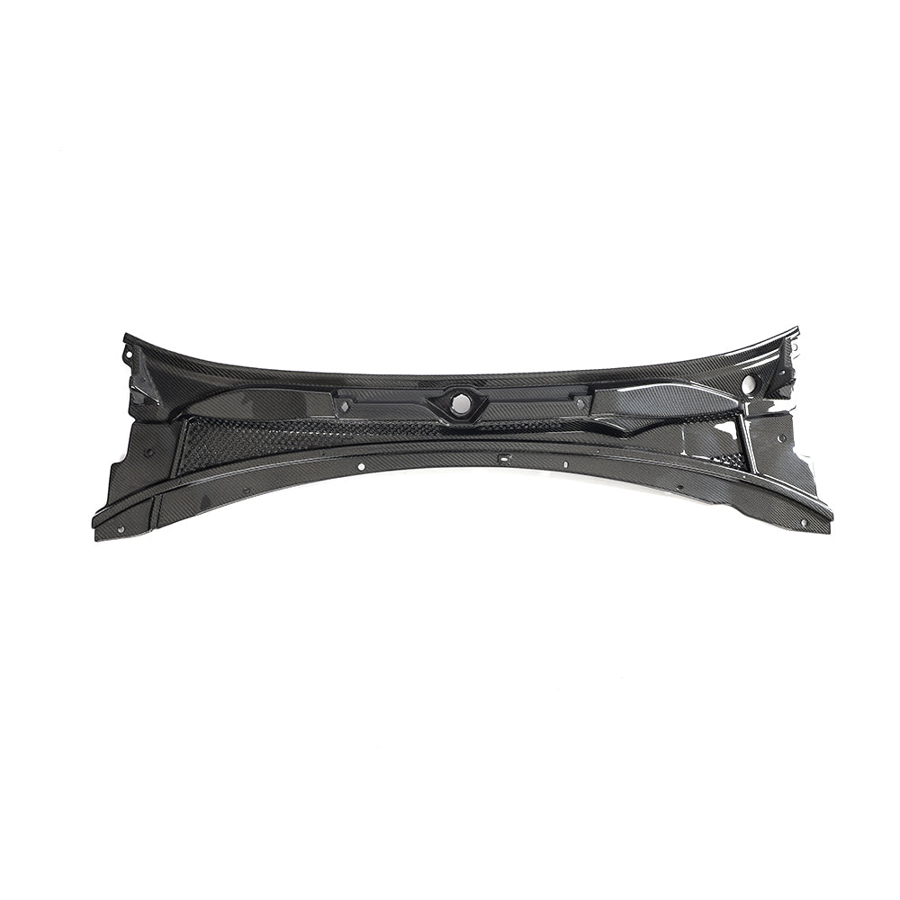 2016-2025 Chevy Camaro ZL1 SS RS LT Front Windshield Cowl Gloss Carbon Fiber
