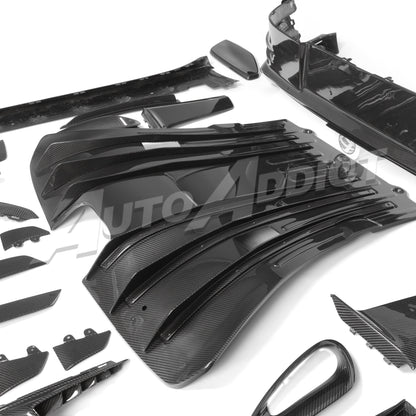 2023-2026 Porsche 992 GT3 RS Track Package Pre Preg Carbon Fiber 28pc Kit