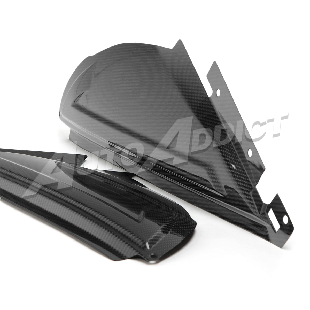 2021-2026 BMW G82 G83 M4 Dry Gloss Double Sided Carbon Fiber Cowl Cover Panels