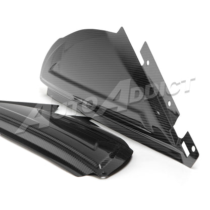 2021-2026 BMW G82 G83 M4 Dry Gloss Double Sided Carbon Fiber Cowl Cover Panels
